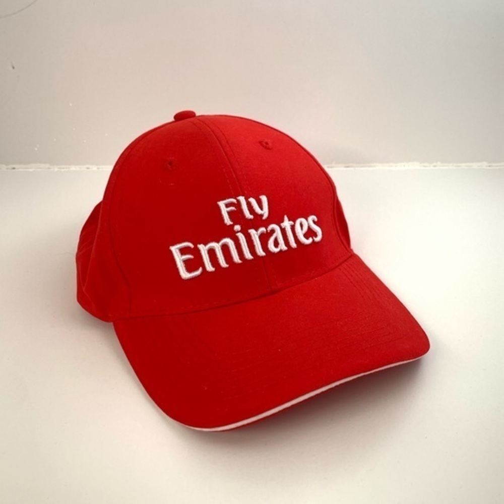 NEW Fly Emirates Red Baseball Cap